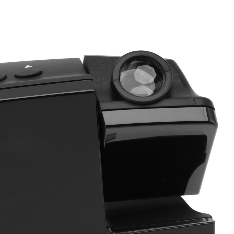 Radio Projection Alarm Clock LED Display Electronic Clock Curved Screen