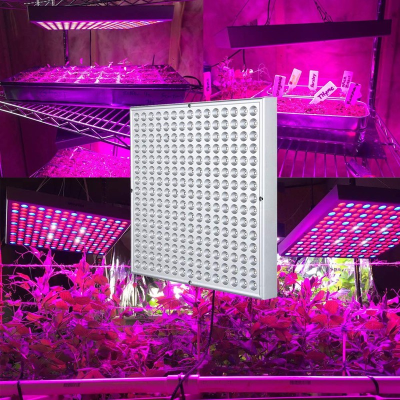 Hytekgro LED Grow Light 225 LEDs Plant Lights Red Blue