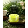 96NORTH Luxury Lemongrass Candle | Large 3-Wick Jar Candle |