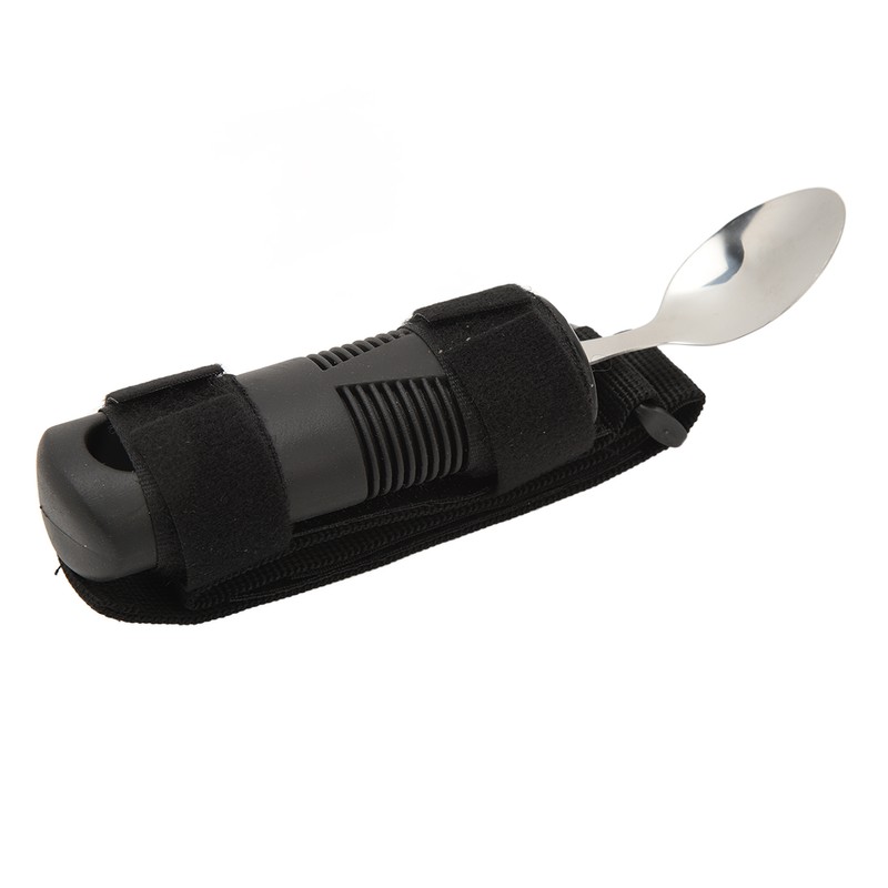 Adaptive Eating Utensils Slip Resistant Handle Parkinson Eating Spoon for