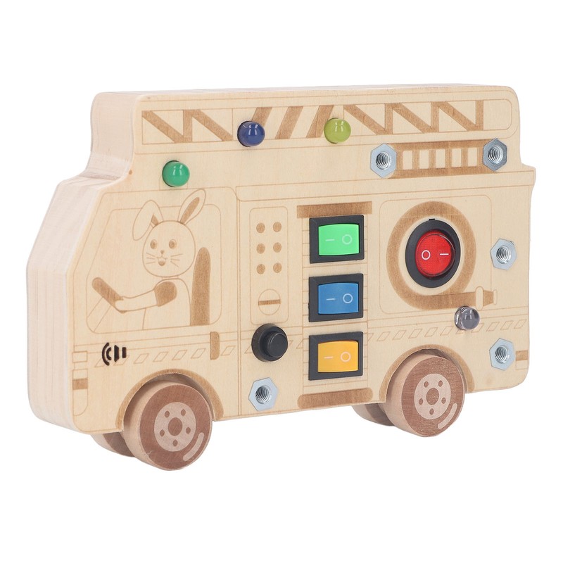 Light Up Switch Sensory Toy Simulation Learning Traffic Rules Exercise