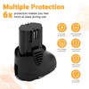 Shentec 10.8V 3.0Ah Battery Compatible with Dremel 855-02 855-01, Compatible