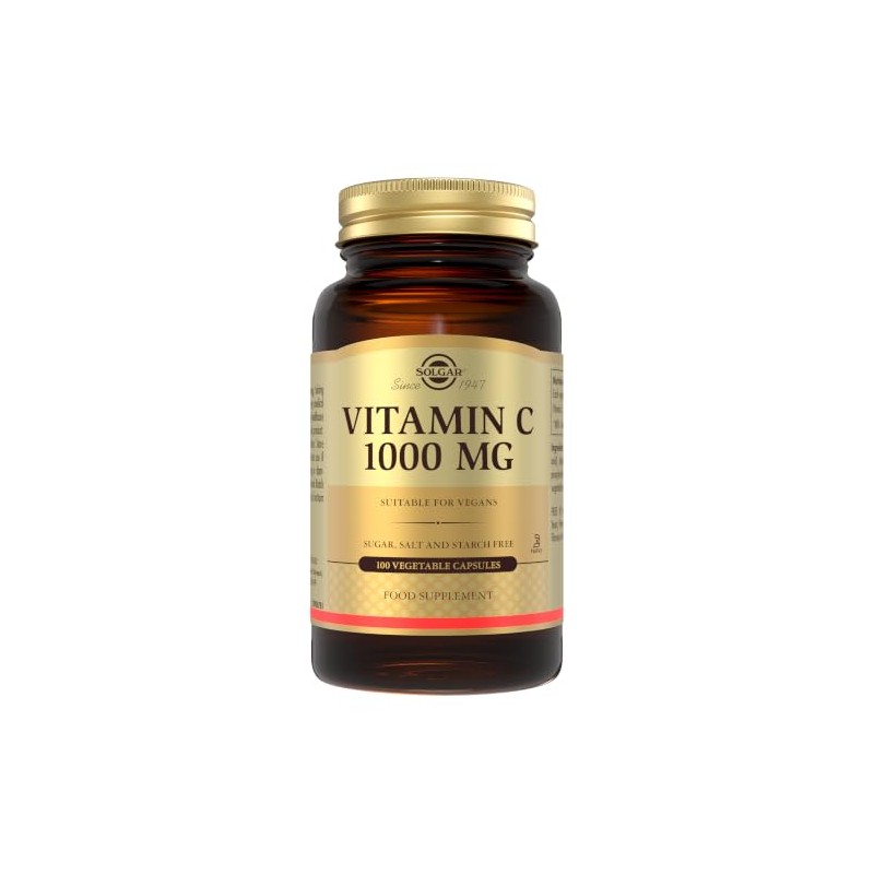 Solgar Vitamin C 1000 mg Vegetable Capsules - Pack of