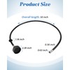Salon Shampoo Bowl Sprayer Head with Black Rubber Hose, Salon