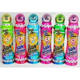 Sunsational Bingo Dauber / Dabber Set of 6 - 4 oz. - Mixed Colors