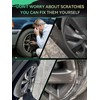 Cardiality Gloss Black Rim Touch Up Paint for Honda,Wheel Scratch