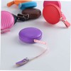 Hohopeti Flexible Measuring Tape Case 1m Plastic Retractable for Tailors