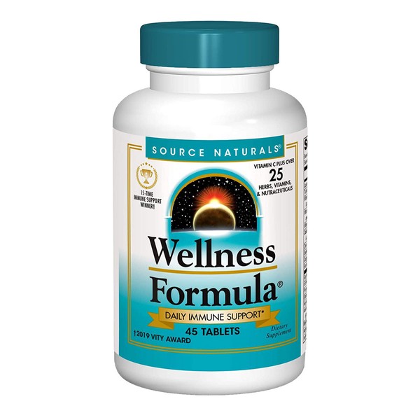 Source Naturals Wellness Formula - 45 tablets