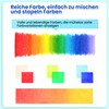 MARCO Colouring Pencils - 72 Oil-Based Colouring Pencils, Non-Slip Soft