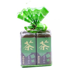 Yoneya Matcha Green Tea Yokan Japanese Sweet Red Bean Jelly    4
