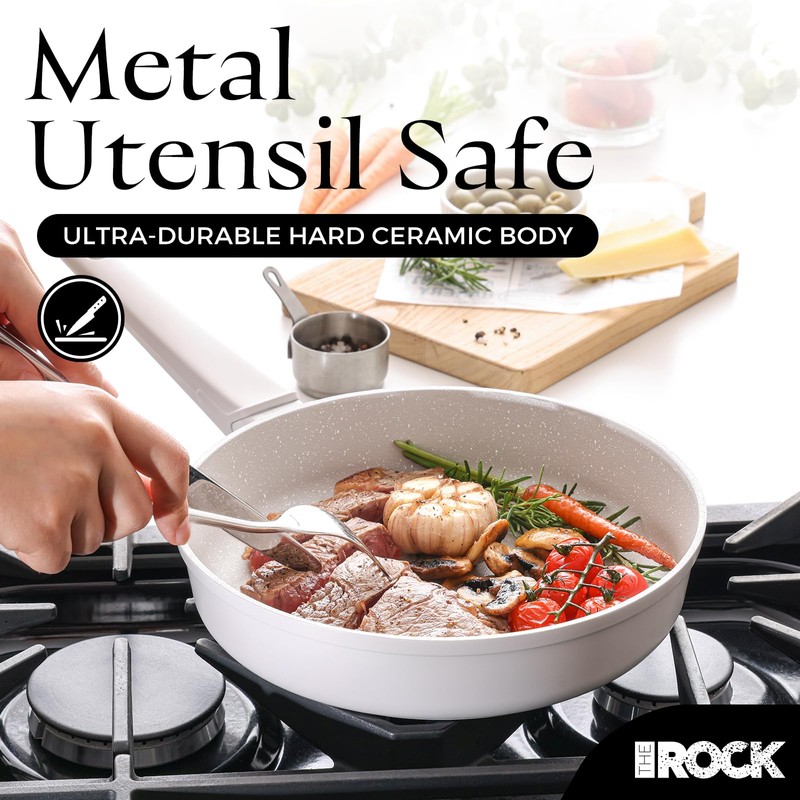 THE ROCK SOHO 8-Inch Ceramic Non Stick Frying Pan –