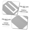 TEHAUX 2Pcs Rv Refrigerator Door Prop Clips Repair Kit for