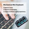NOVVAOGO Copy Keyboard, Cut Copy Paste Keyboard, One Handed Macro