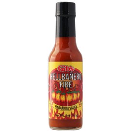 Gib's Hellbanero Fire Hot Sauce - Case of Twelve
