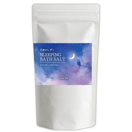 Poka Rila Moon Night Drops, Sleeping Bath Salt, 11.6 oz (320 g), Lavender x Geranium, Epsom Salt, Natural Essential Oils, Relaxing Time, No Synthetic Fragrance, Made in Japan