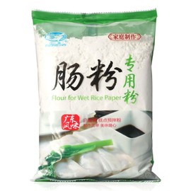 BaiSha FREESHIPPING !!!! Asian Snacks BaiSha Flour for Wet Rice Paper 白鲨 肠粉专用粉