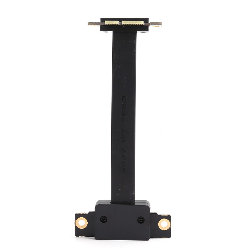 Extension Cable PCIE 1X Dual 90° Network Adapter with LED