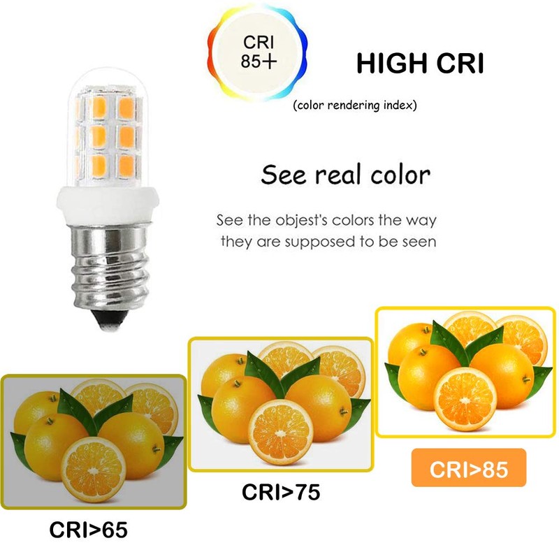 G MGY OLED E12 LED Bulbs Replacement for 15W Himalayan