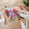 Simple Embroidery Frame and Embroidery Holder Combo Set，Beech Wood Fixable