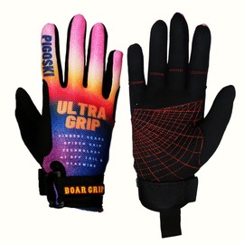 PIGOSKI Ultra Lightweight Water Ski Gloves UV Protection Kayaking Gloves Men Women Breathable Full Finger Neoprene with Anti-Slip Grip for Water Sports