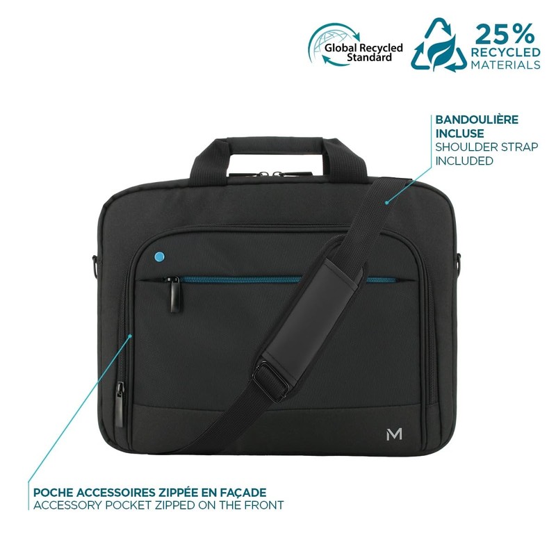 Eco-Friendly 14-16 Inch Recycled Materials (GRS) Laptop Bag Document Bag