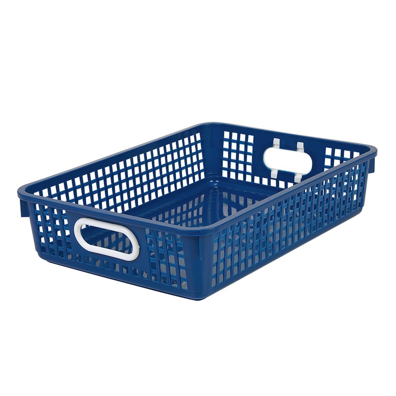 Really Good Stuff Small Desktop Paper Storage Baskets, 14" x