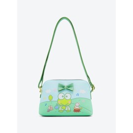 SANRIO KEROPPI BOW HAND BAG CROSSBODY PURSE NEW