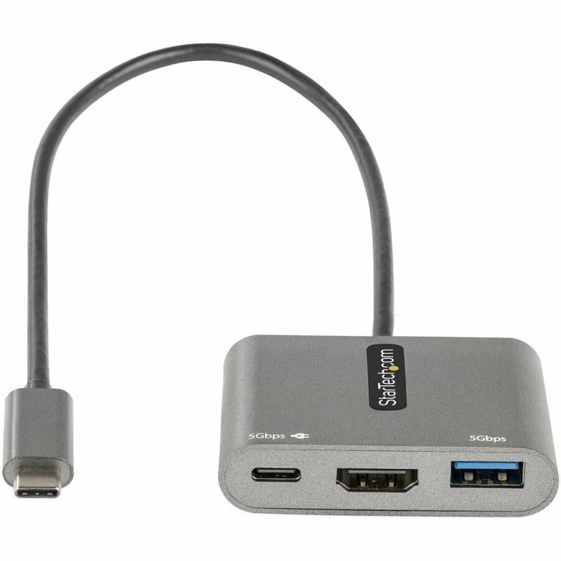 StarTech. com Adaptador multipuerto USB C, USB-C a HDMI 4K