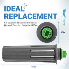 BlueStars WD21X10519 Dishwasher Flood Switch - Compatible with GE Dishwashers ADT, CDT, DDT, GDF, GDT, PDT, ZDT Series - Replaces WD21X10492 WD21X20204 3028650 PS8690623