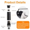 10Pcs M8 3-Pin Male Aviation Connector Industrial A-Code Plug Waterproof