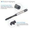uxcell 2pcs Spiral Flute Threading Tap M4X0.7 Thread Size Nitriding