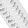 DYU1 Half False Eyelashes, 10 Pairs, Russian Strip Lashes, D/DD