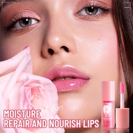 Lip Oil Set 7PCS Hydrating Magic Color-Changing, Long-Lasting Lip Gloss & Balm. Fruit-Flavored Lip Care Kit for Soft, Nourished Lips