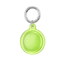 AirTag Case, AirTag Protective Case, TPU Material, Two-in-One Design, Includes Key Holder, Soft Fiber, Anti-Lost, AirTag Case, Flexible, Washable, Lightweight, Airtag Storage Case, Shockproof, Airtag