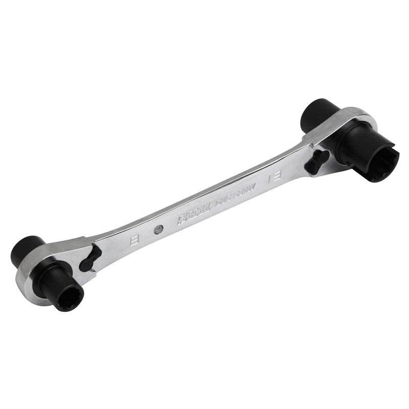 SK11 Multi-Function Wrench 4 Size Ratchet Wrench DVC-501W 72-Tooth Gear