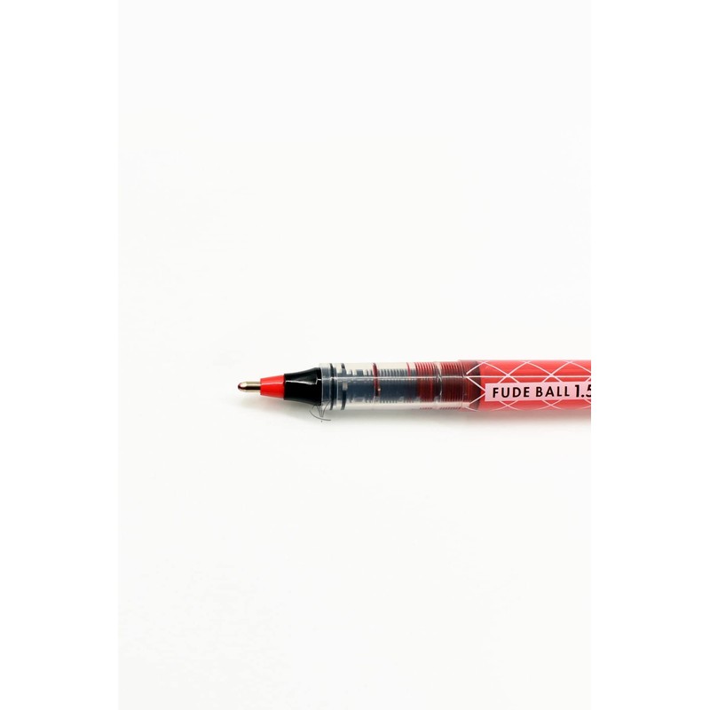 OHTO Fude 1.5mm Ballpoint Pen, Red (CFR-150FB-Red)