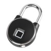 Smart Fingerprint Padlock Sensitive 20 Sets Large Storage Capacity Keyless