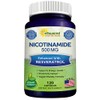 Nicotinamide with Resveratrol - 120 Capsules - Vitamin B3 500mg