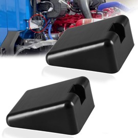 FUSCH 2Pcs Lower Left & right Hood Support Bushings Hood Bumper Support Compatible with Peterbilt 567 579/ Kenworth T680 T880 Replace#: M75681 L85-6081
