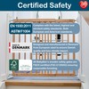 BabyDan MultiDan, 23.9"-40.", Extendable Stair Gate/Baby Gate/Safety Gate, Wood, Made