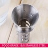 Best Utensils Stainless Steel Manual Lemon Juicer Squeezer Reamer 18/8