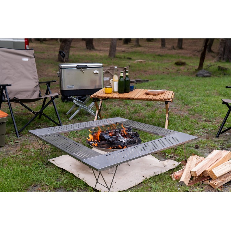 Coleman(コールマン) Campfire Sheet Fire Place Sheet Approximately 80×80cm Outdoor Camping