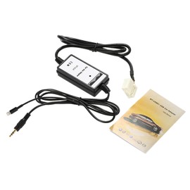 For Honda Acura 6Pin Car 3.5mm Aux-in Audio Adapter USB Interface Charging for iPhone5 6 6s 6plus