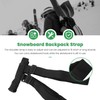 RESFNSE Skateboard Shoulder Carrier Skateboard Carry Strap Adjustable Snowboard Skateboard