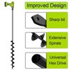 TCBWFY 2x32 Inch Auger Drill Bit for Planting - Long