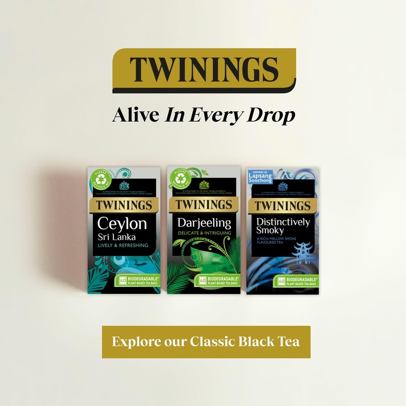Twinings Darjeeling Tea | Light, Delicate & Intriguing Black Tea