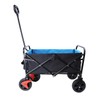 TREATLIFE HOME Mini Folding Wagon Garden Shopping Beach Cart with