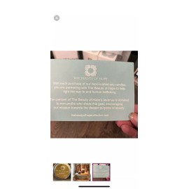 Beauty of Hope Candle Beauty of Hope