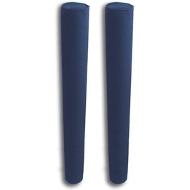 Mad Dog Products 60 in Pair of Navy Boat Trailer Guide Pole Pad with Capped Ends - Heavy Duty UV Fade Proof Canvas - Sold in Pairs - Made in USA
