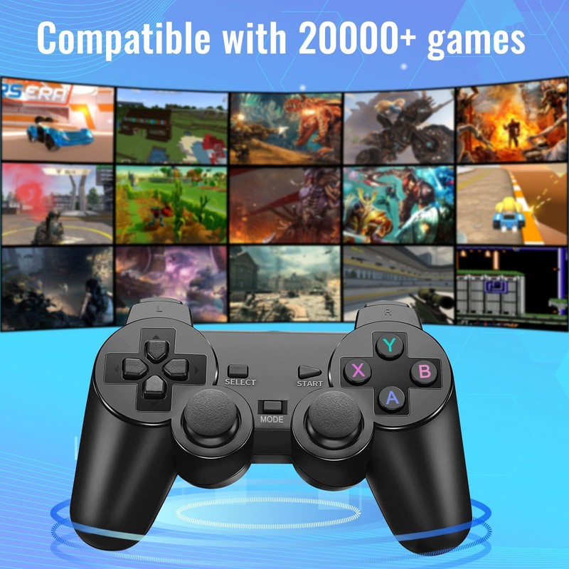 Bewinner M8 Wireless Retro Game Console Upgraded, 20,000+ Games /